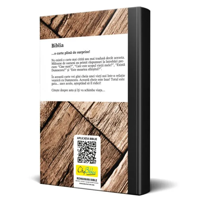 Bible en roumain complète avec l'Ancien et le Nouveau Testament