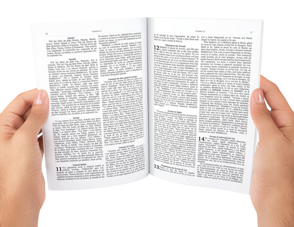 Bible en roumain complète avec l'Ancien et le Nouveau Testament