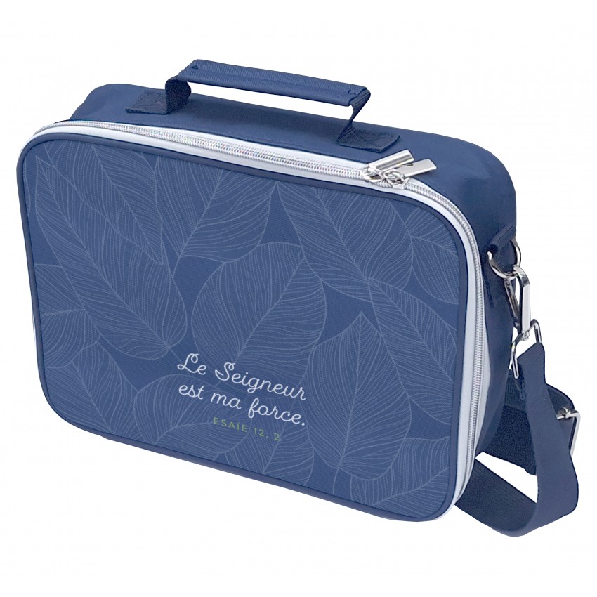 Sacoche pour Bible XL "Le Seigneur est ma force"