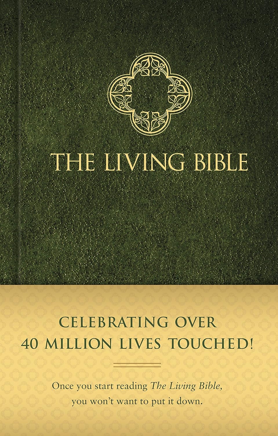 Anglais, Bible The Living Bible, cartonné, verte - [HC]