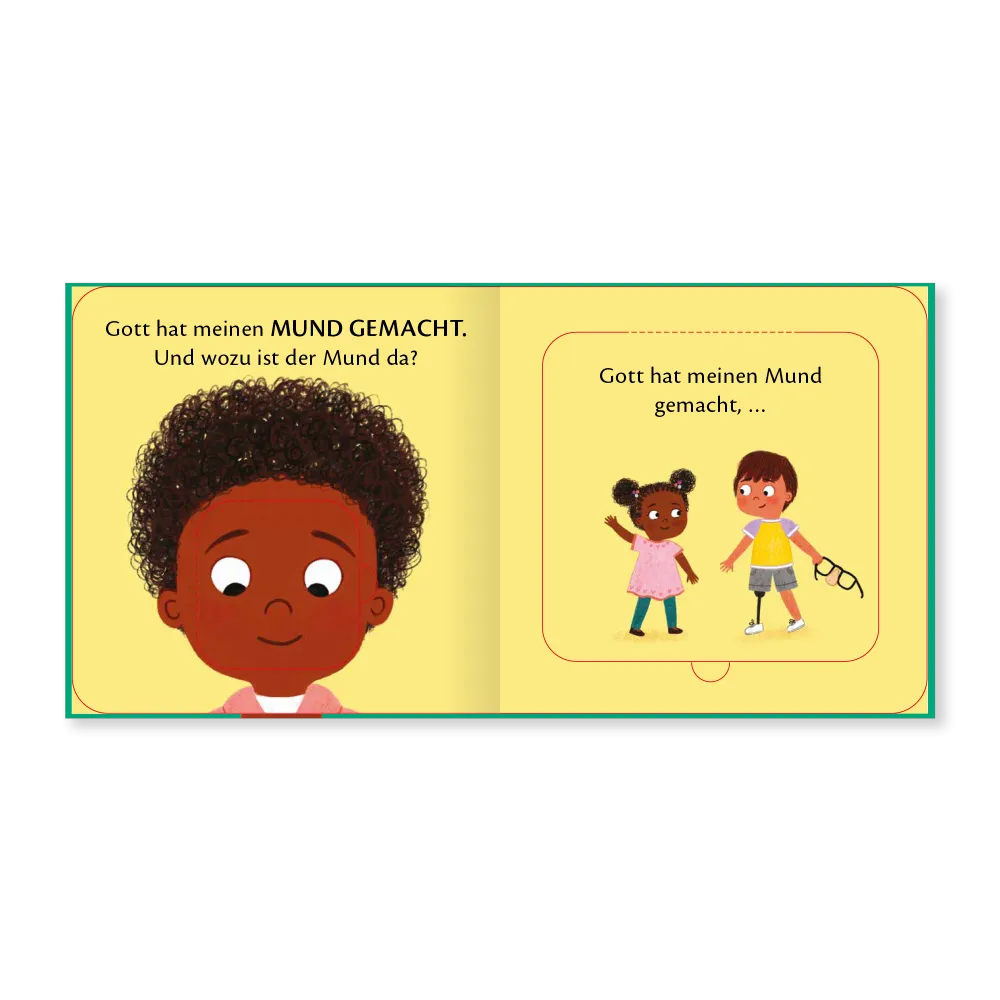 Wozu ist mein Mund da? - Pappbilderbuch mit vielen Klappen für Kinder ab 1 Jahr (Kinderherz...