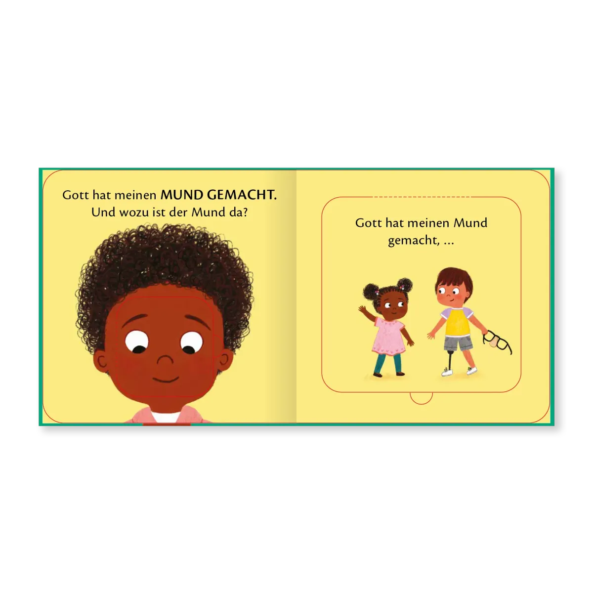 Wozu ist mein Mund da? - Pappbilderbuch mit vielen Klappen für Kinder ab 1 Jahr (Kinderherz...