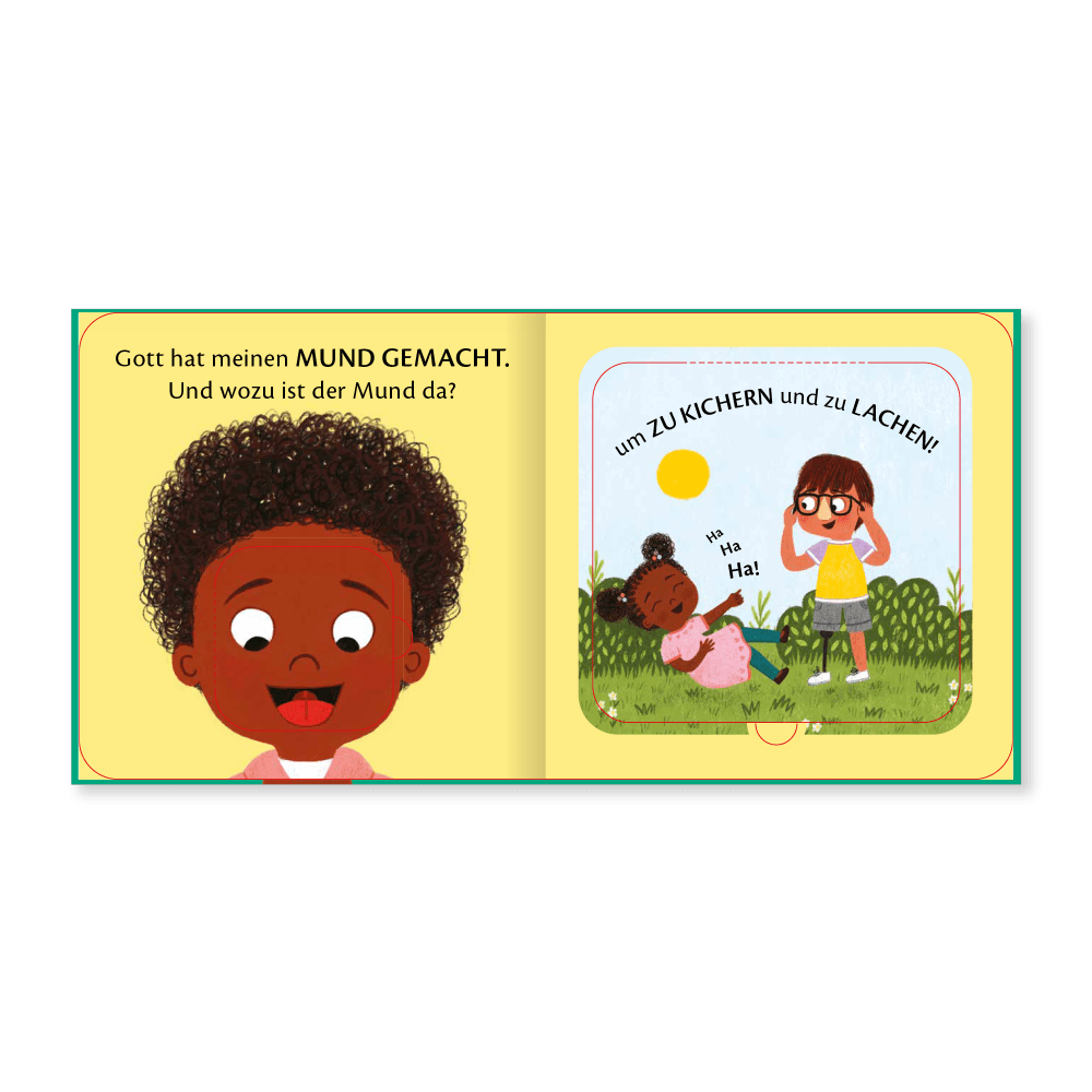 Wozu ist mein Mund da? - Pappbilderbuch mit vielen Klappen für Kinder ab 1 Jahr (Kinderherz...
