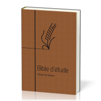 Bible d'étude Semeur 2015 - couverture souple brune, marron, tranche blanche