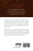 Romains - Volume 1 (ch.1-5) Hodge [nouvelle édition]