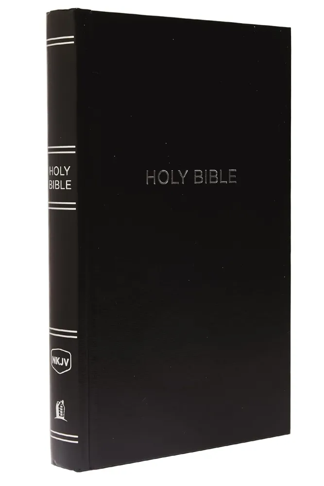 Anglais, Bible, New King James Version, Pew Bible, reliée, noire