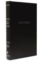 Anglais, Bible, NKJV, Pew Bible, reliée, noire