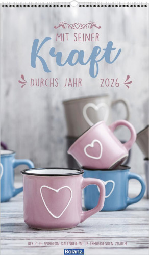 Kalender Mit Seiner Kraft durchs Jahr - Posterkalender