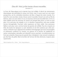 Vivre, avec méditations - Calendrier cartes postales, de table