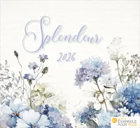 Splendeur - Mini calendrier de table