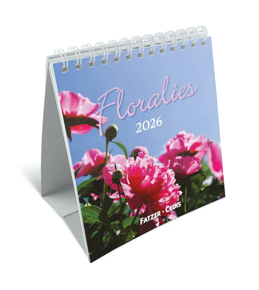 Floralies - calendrier de table