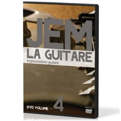 JEM LA GUITARE [DVD] VOL.4 IMPROVISATION GUITARE