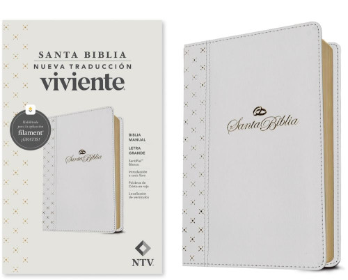 Espagnol, Bible, Nueva Traduccion Viviente, moyen format, grandes lettres, Filament Edition,...