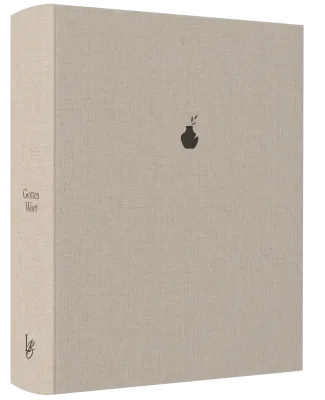 NeÜ bibel.heute Liebezurbibel (Schreibrandbibel STONE) - Leinen Hardcover, mit Schreibrand