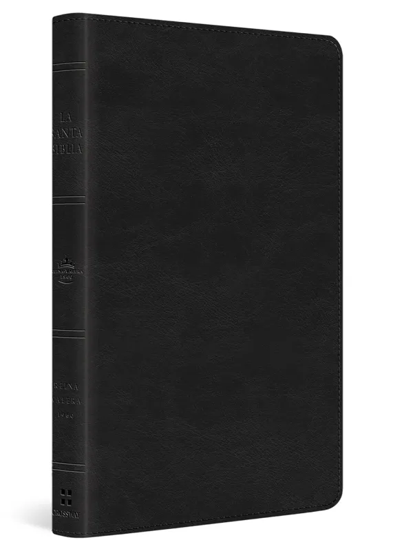 Espagnol, Bible, Reina Valera 1960, moyen format, similicuir noir - La Santa Biblia RVR 1960,...