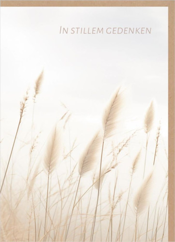 Faltkarte In stillem Gedenken - 2. Thessalonicher 2, 16.17
