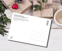 Postkarten Weihnachtszeit Kerzen - 1. Johannes 4,9