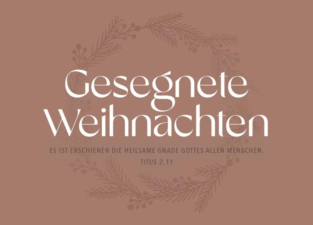 Postkarten Heilsame Gnade - Titus 2,11