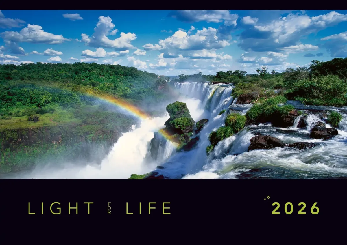 Light for Life - Calendrier mensuel en anglais