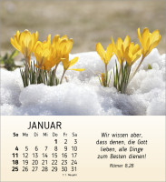 Ich wünsch dir Freude - Tischkalender