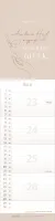 Kalender Erfüllt leben - Streifenterminer