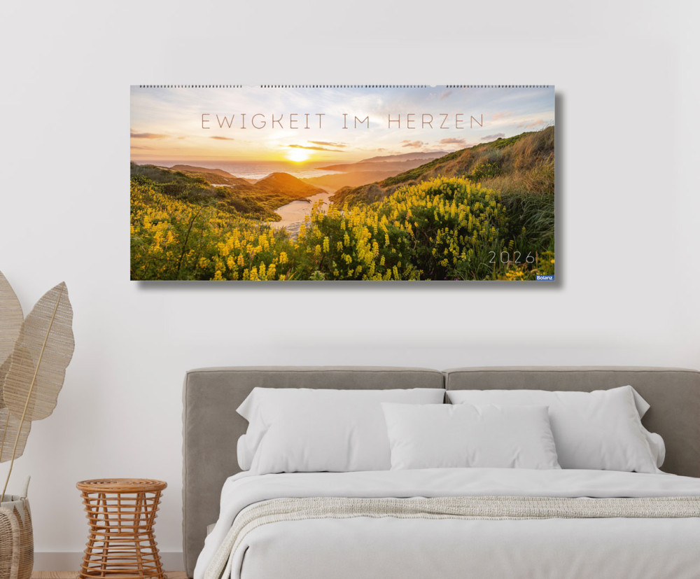 Ewigkeit im Herzen - Riesenpanoramakalender