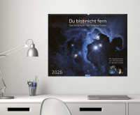 Kalender Du bist nicht fern - Das Universum - ein Gedanke Gottes, Panorama-Super-Wandkalender