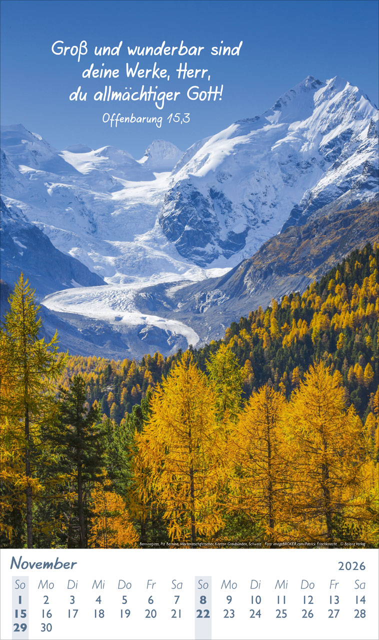 Kalender Faszinierende Schöpfung - Posterkalender