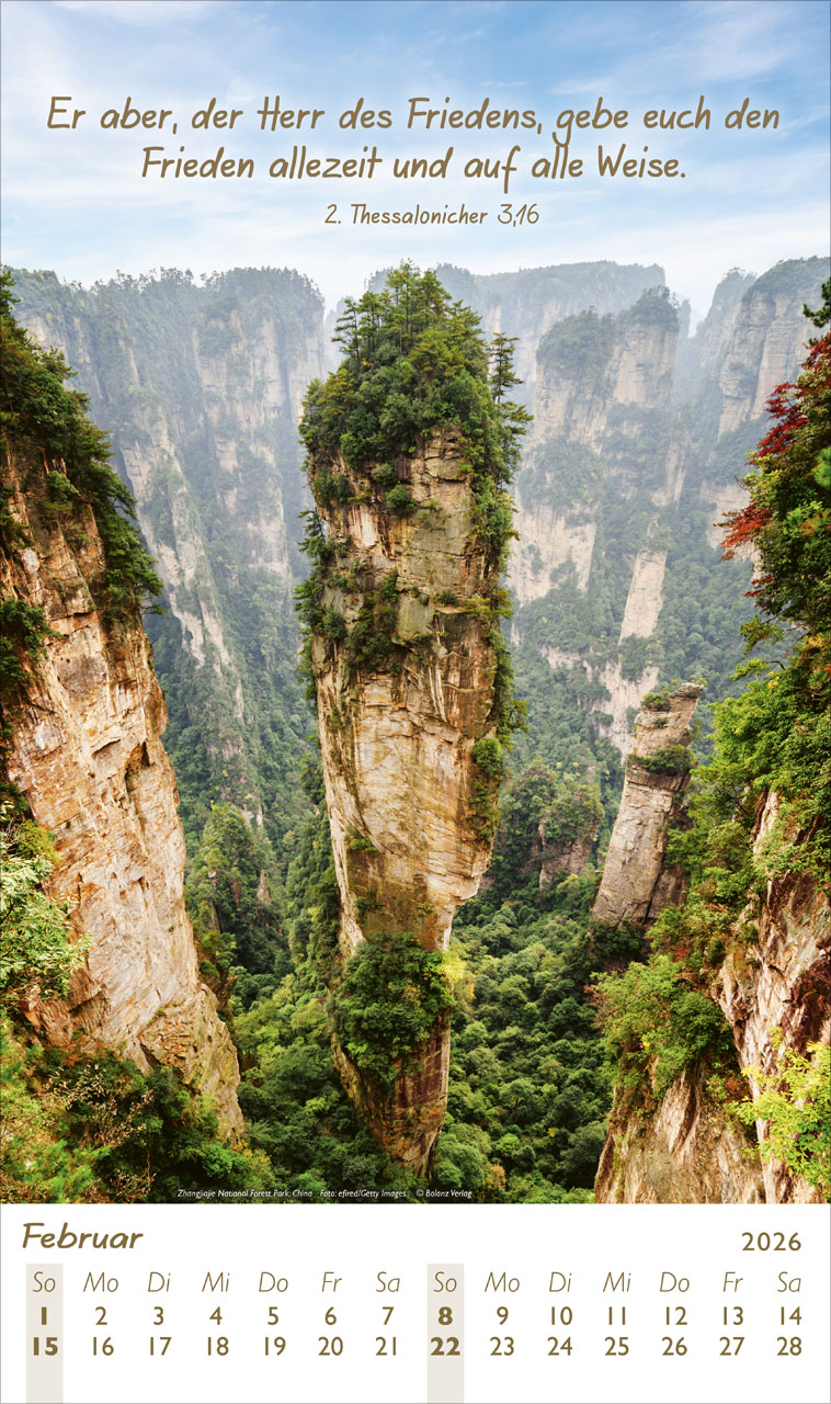 Kalender Faszinierende Schöpfung - Posterkalender
