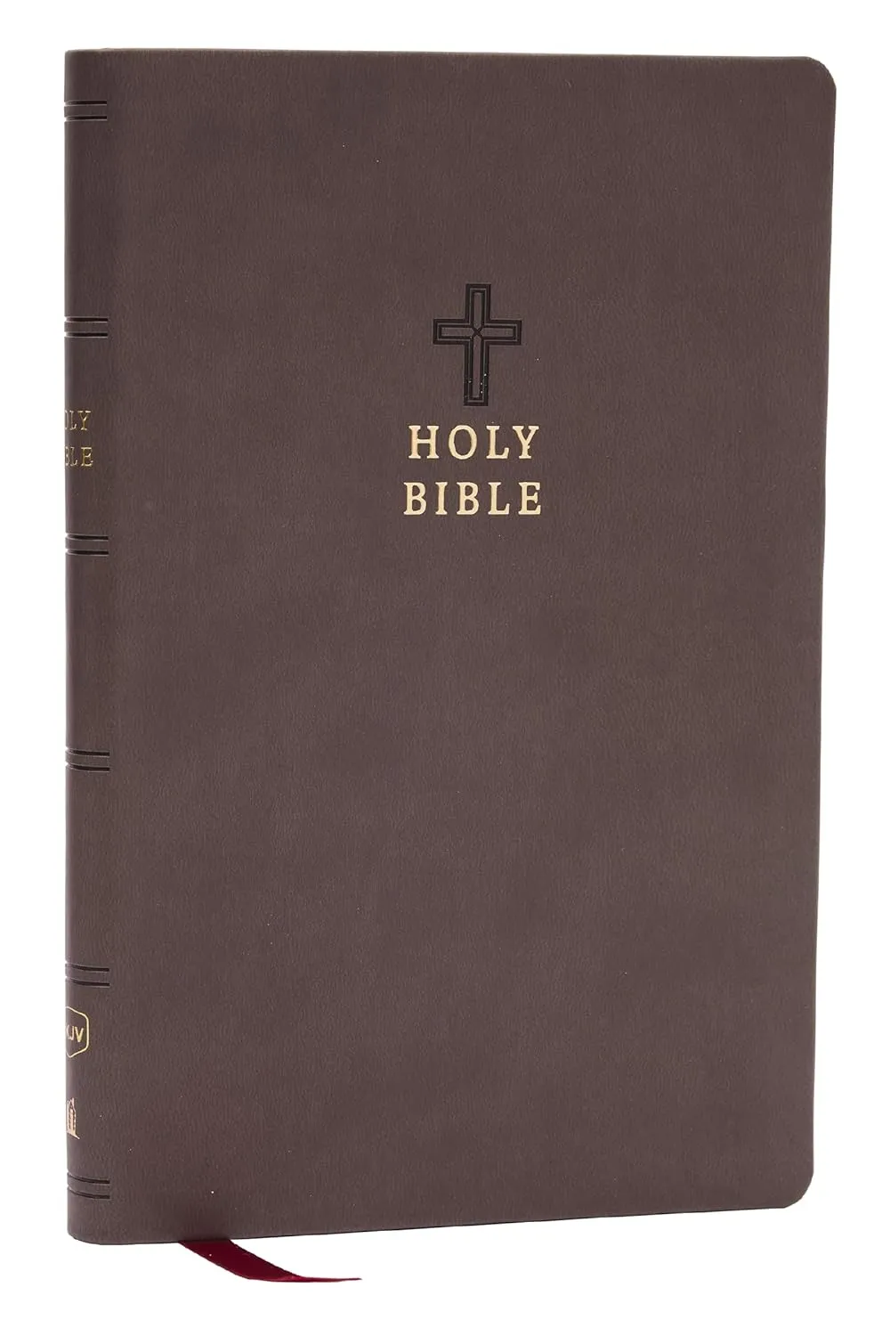 Anglais, Bible, New King James Version, similicuir brun fumée - NKJV Holy Bible, Value Ultra...