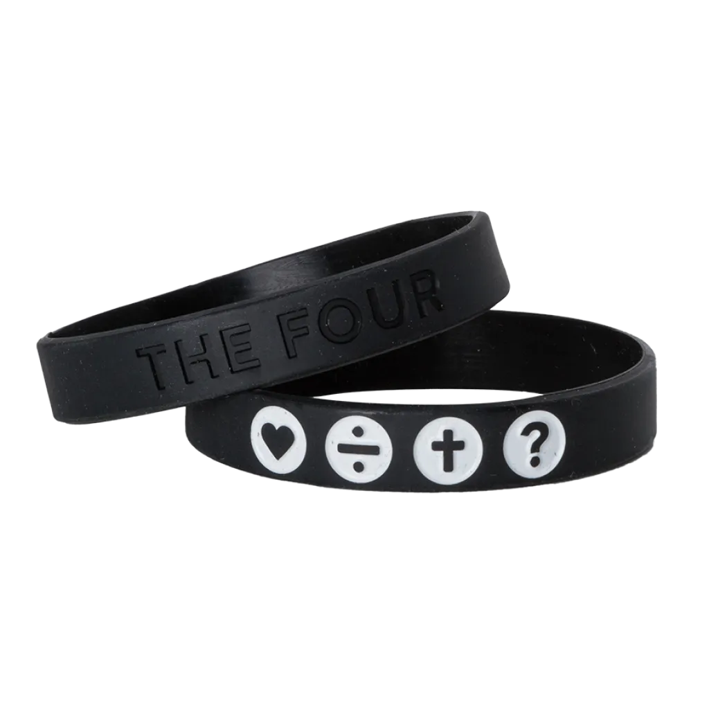 THE FOUR - ARMBAND SCHWARZ 190MM