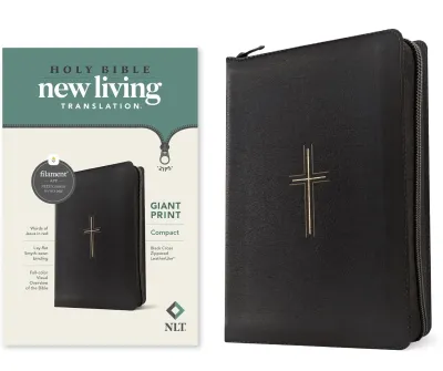 Anglais, Bible, New Living Translation, gros caractères compacte, Filament Edition, similicuir...