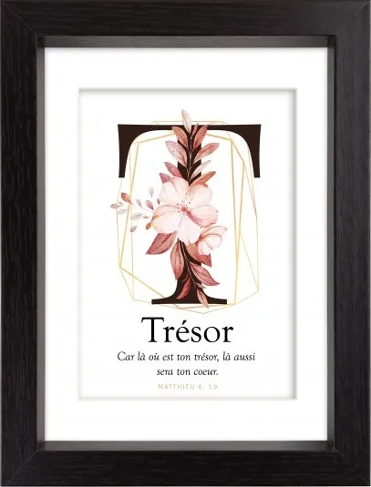 Mon cadre inspiration - T comme Trésor