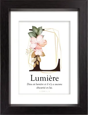 Mon Cadre Inspiration - L comme Lumière