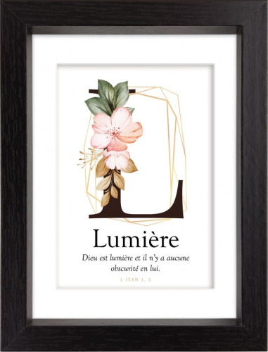 Mon Cadre Inspiration - L comme Lumière