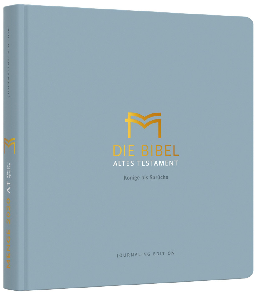 Bibel Menge 2020 AT, Schreibrand - Könige bis Sprüche - Journaling Edition