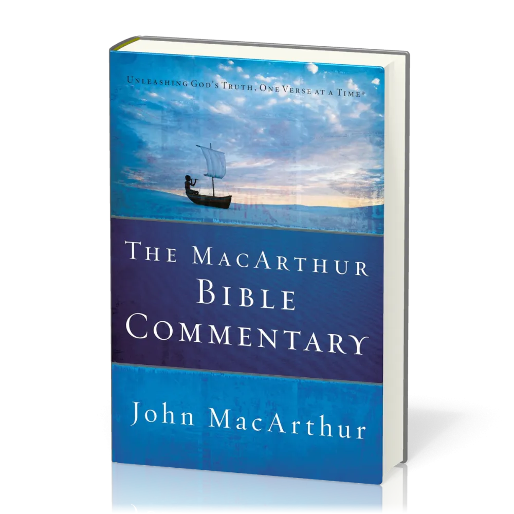 MACARTHUR BIBLE COMMENTARY RELIE