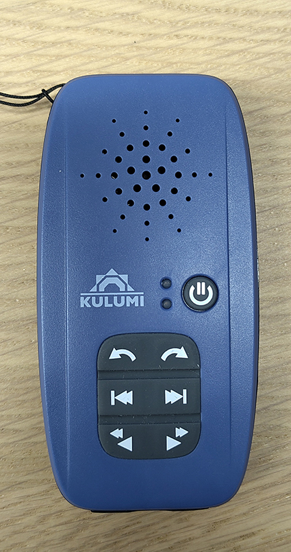 Bible Segond 21 audio - Modèle Kulumi X - livré sans écouteurs avec câble de chargement USB