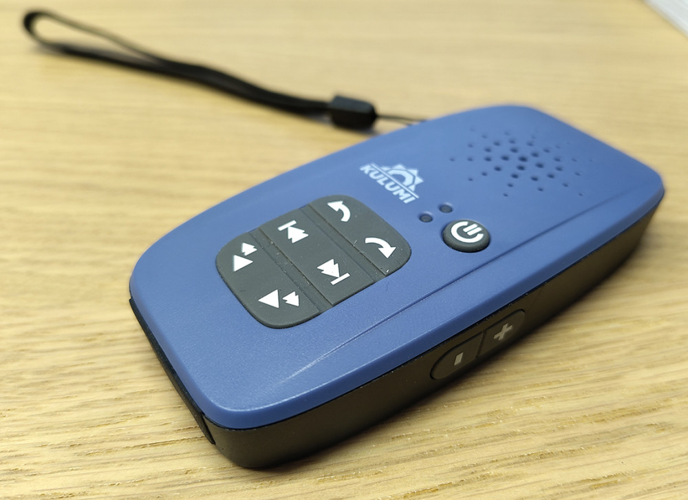 Bible Segond 21 audio - Modèle Kulumi X - livré sans écouteurs avec câble de charge USB