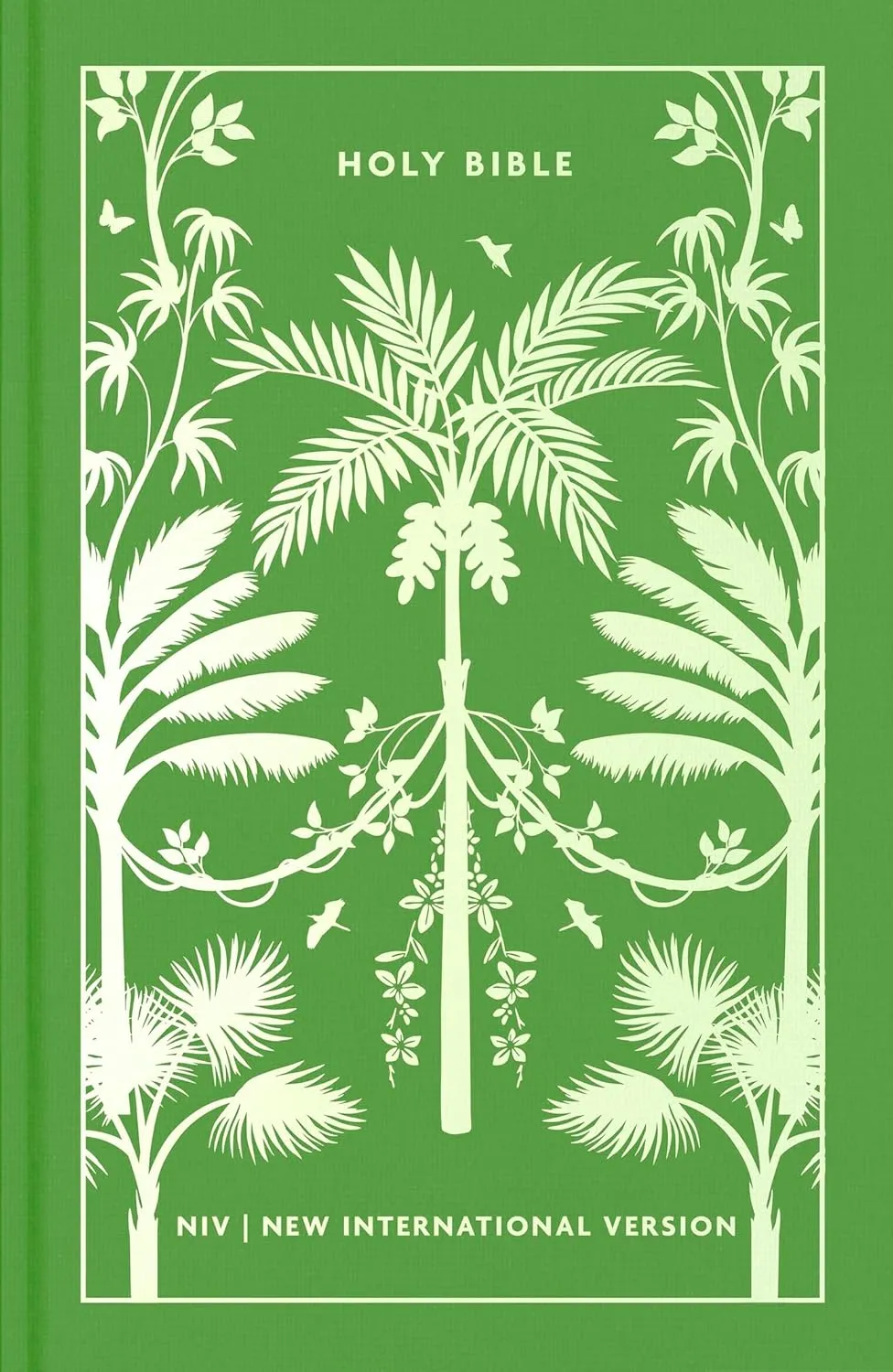 Anglais, Bible, New International Version, couverture motif jardin - NIV Clothbound Classic...