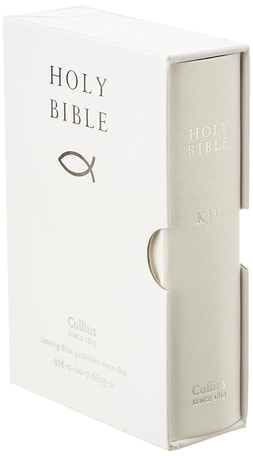Anglais, Bible, King James Version, format poche, blanc - HOLY BIBLE: King James Version (KJV)...