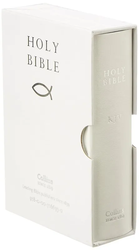 Anglais, Bible, King James Version, format poche, blanc - HOLY BIBLE: King James Version (KJV)...