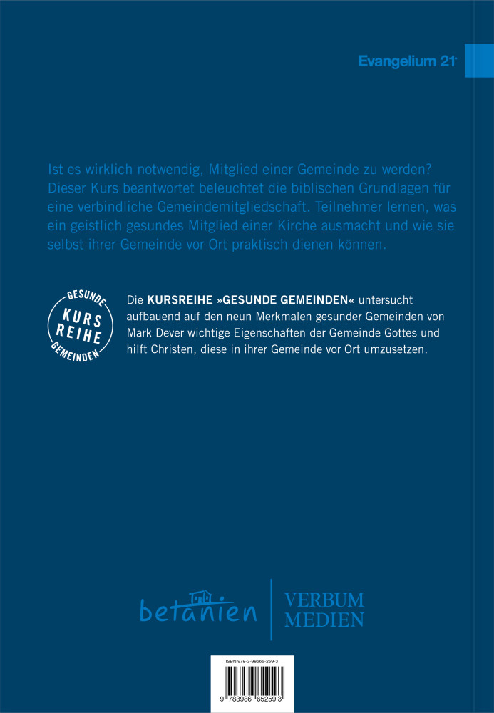 Einander verpflichtet - Gemeindemitgliedschaft