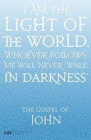 Anglais, Évangile de Jean, New International Version, NIV, bleu - Gospel of John NIV