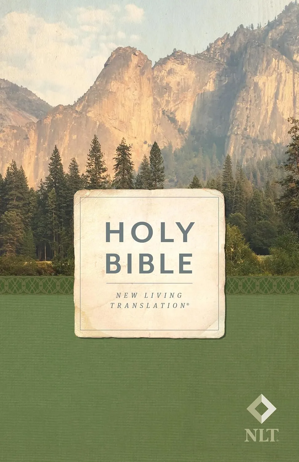 Anglais, Bible, New Living Translation, brochée, motif montagnes - Holy Bible, Economy Outreach...