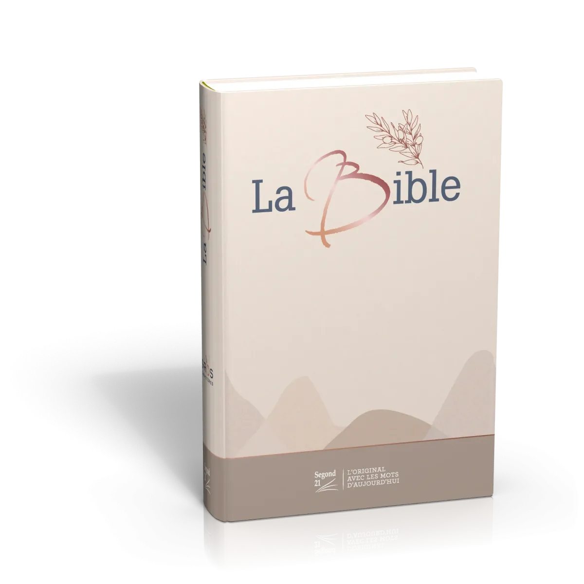 Bible Segond 21, gros caractères, - modèle rigide toilé matelassé - La Maison de la Bible x Sœur_co