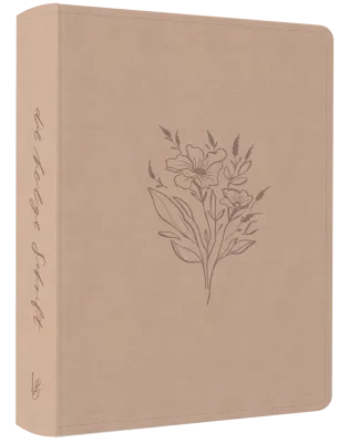 Schlachter Liebezurbibel (Schreibrandbibel Blush) - Flexibler Kunstledereinband - Lachs mit...