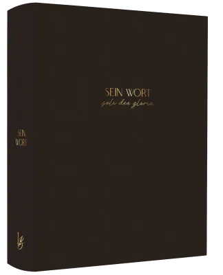 Schlachter Liebezurbibel (Schreibrandbibel Terra) - Hardcover - Leinen braun mit Schreibrand
