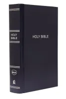 Anglais, Bible, New King James Version, grands caractères, bleue