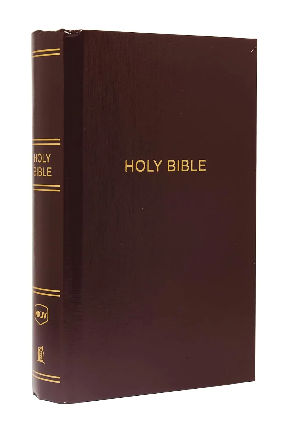 Anglais, Bible, NKJV, gros caractères, bordeaux